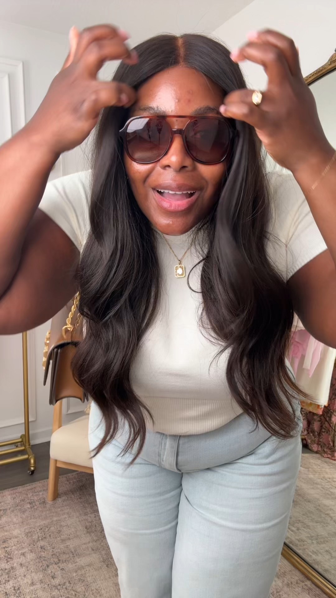 Plus Size Fashion Styling Tips: the sandwich method

Break up a light colored outfit with a neutral at the top and bottom (middle is optional) 

Jeans 18
Top 20


#LTKFindsUnder100 #LTKPlusSize #LTKFindsUnder50