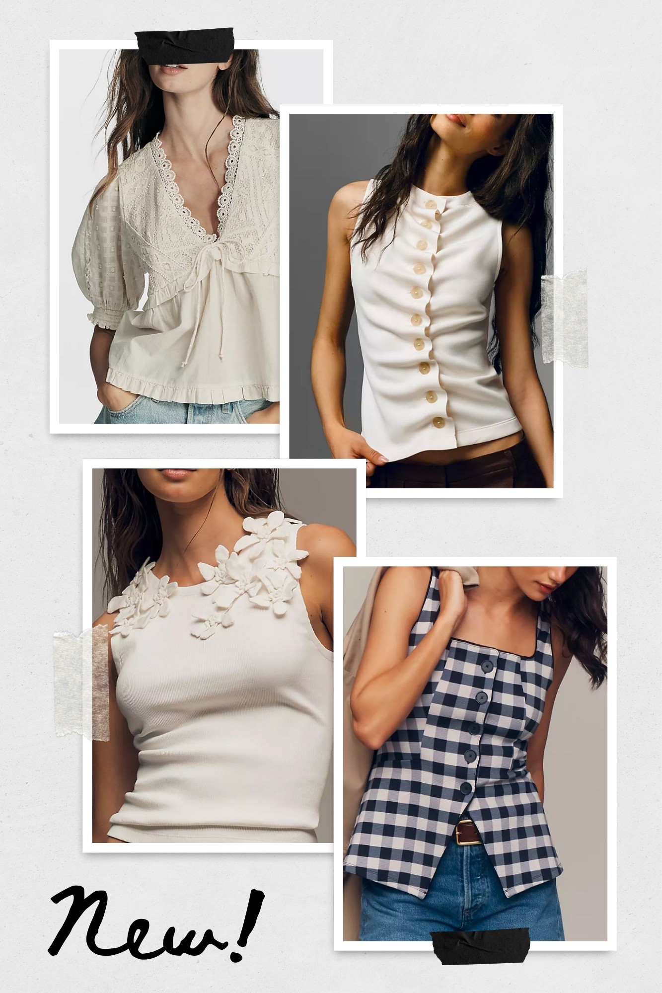New at Anthro under $100!
Spring tops


#LTKSeasonal