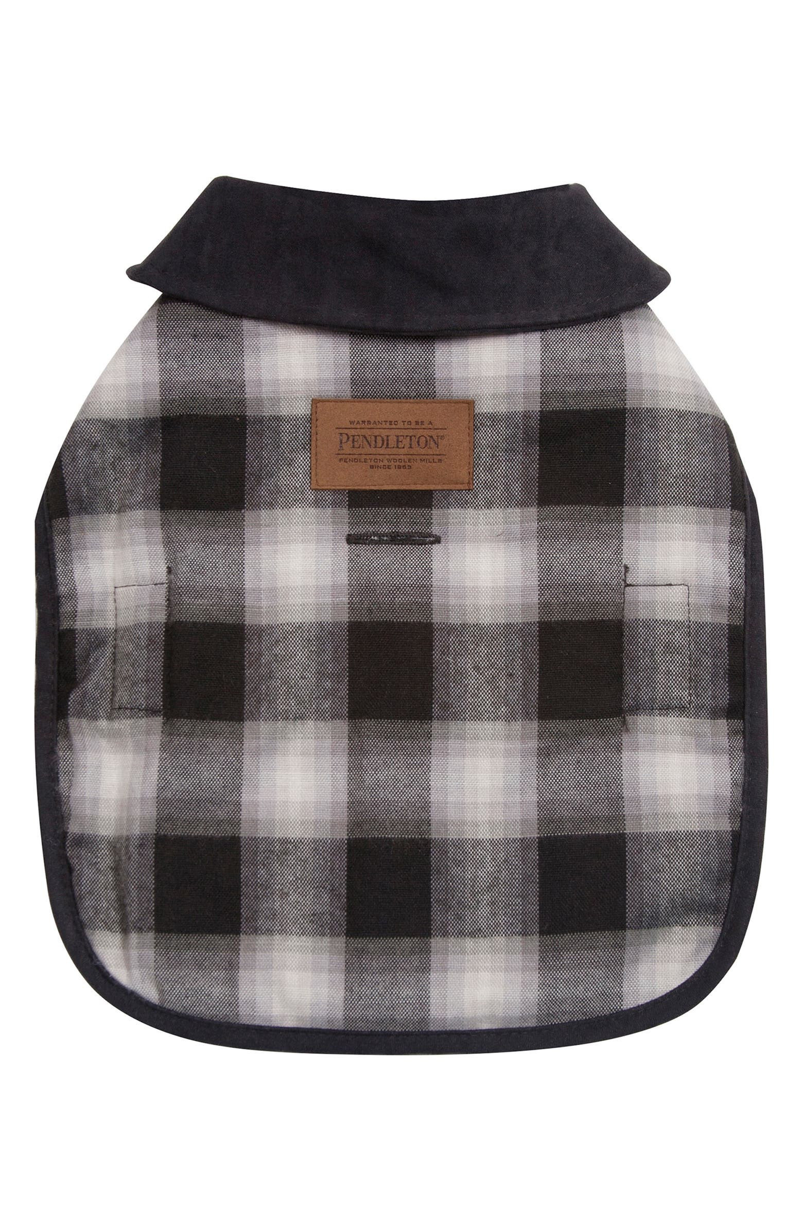 Reversible Ombré Plaid Dog Coat | Nordstrom