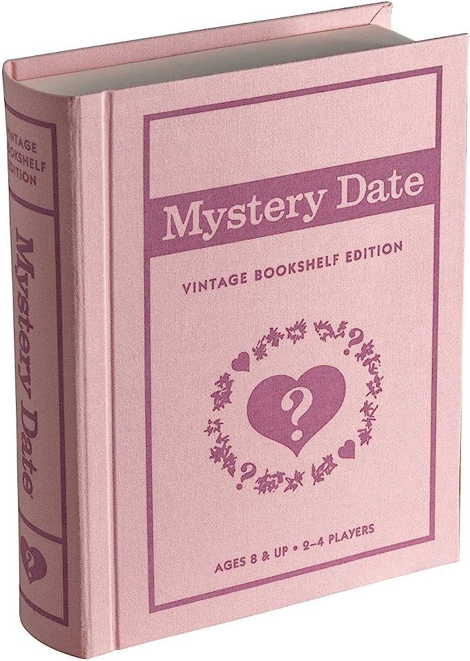 WS Game Company Mystery Date Vintage Bookshelf Edition, Pink | Amazon (US)