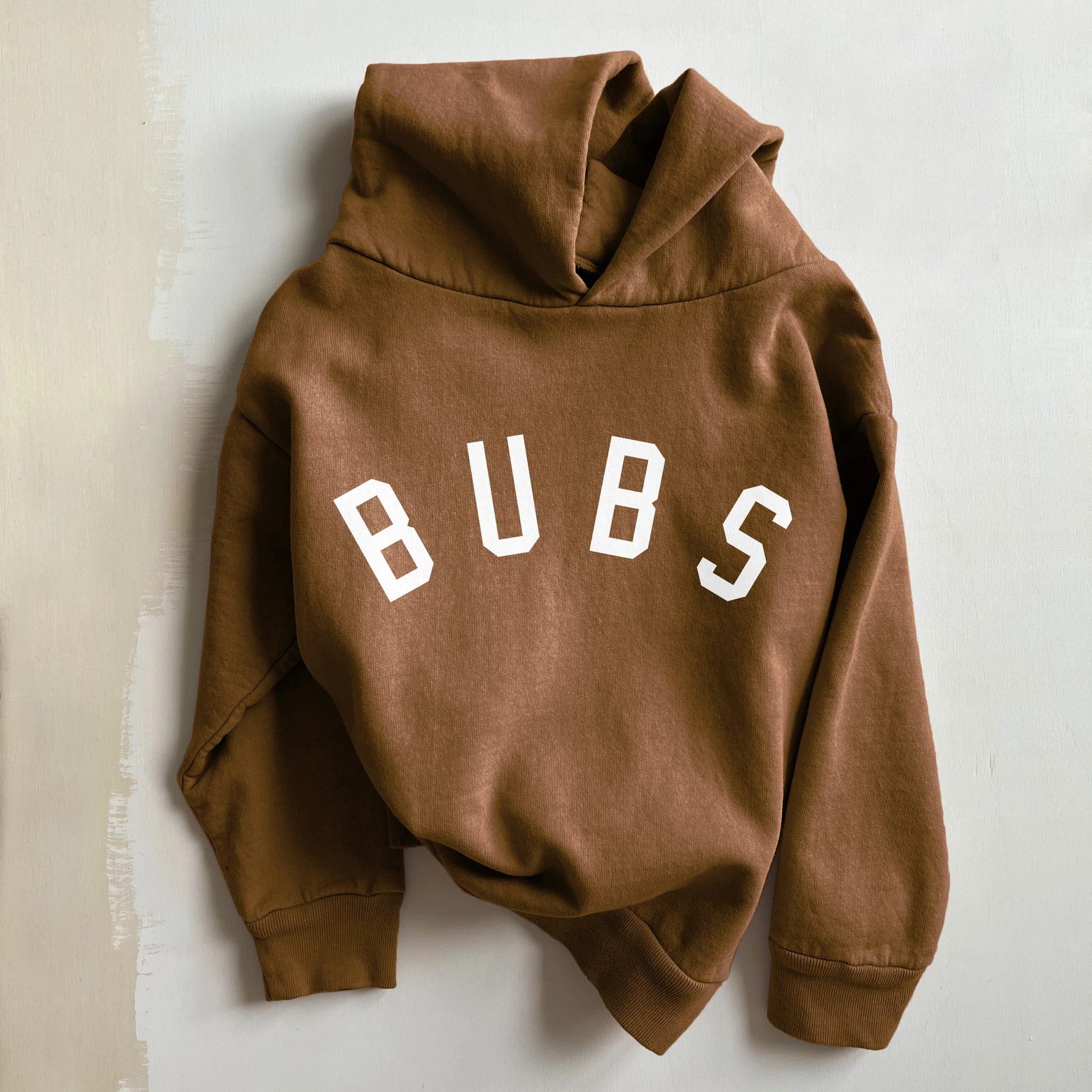 Baby "Boyhood™" Everyday Boys Hoody in Truffle Color | Ford and Wyatt