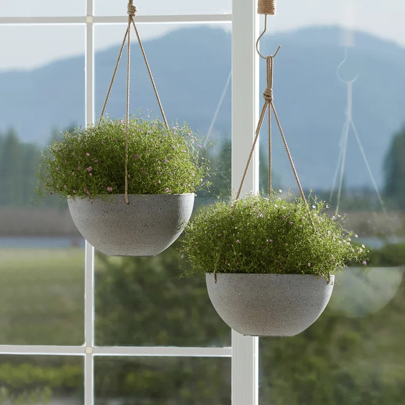 Nova 2-Piece Hanging Planter Set | Wayfair North America