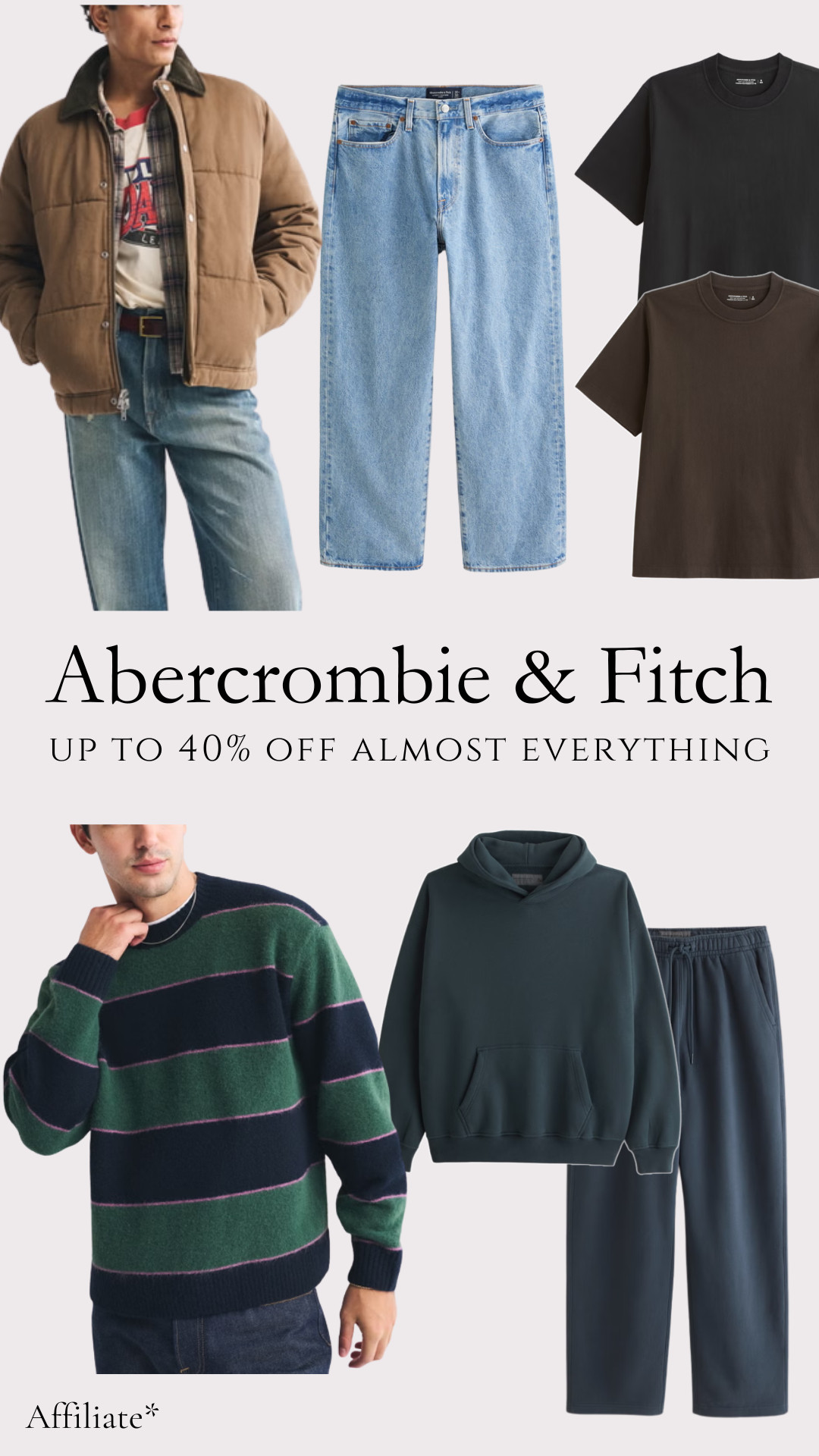 up to 40% off almost everything!  

 #LTKHoliday #LTKSaleAlert #LTKMens
