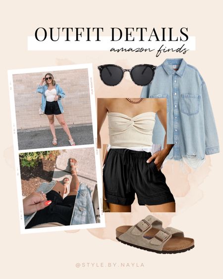 Casual midsize summer outfit - Amazon fashion tube top and shorts, denim shacket (linked similar), Birkenstock sandals

Amazon fashion finds, affordable fashion


#LTKFind #LTKstyletip #LTKSeasonal