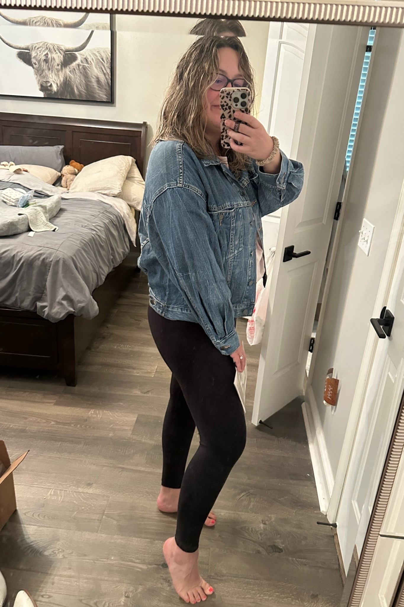 The perfect lightweight trucker denim jacket! And on sale under $30! My favorite every day postpartum leggings that hold everything in! Who says postpartum clothes have to be boring? Target style

#LTKmomlife #LTKootd #LTKSaleAlert