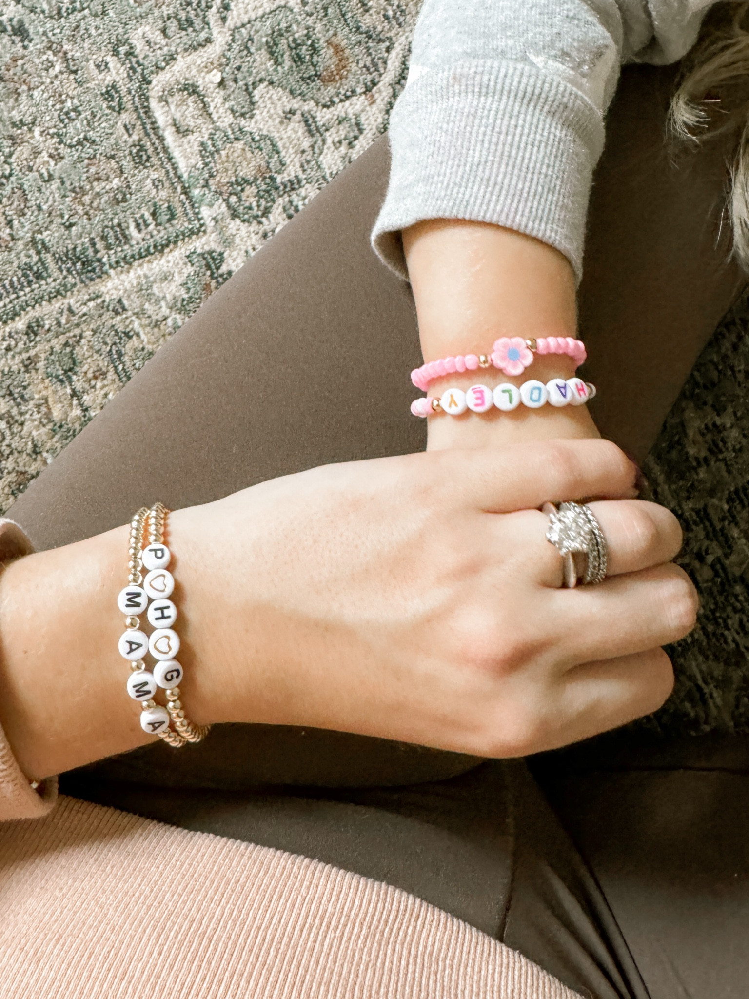 Mommy and me custom bracelets! Use code megansonnamaker for 10% off!! 

#LTKHoliday #LTKGiftGuide