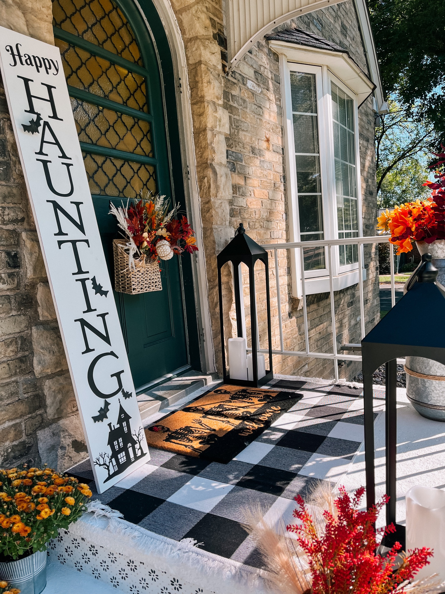 The best porch lanterns ever!! Snag yours while you can!! At Home has lots of options!! #porchlantern #oversizedporchlantern #lantern #porchdecor #fall #halloween #seasonal 

#LTKHalloween #LTKSeasonal #LTKhome