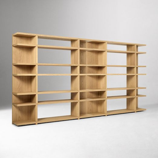 Wallace Modular Wide Shelf Unit (72") | West Elm (US)