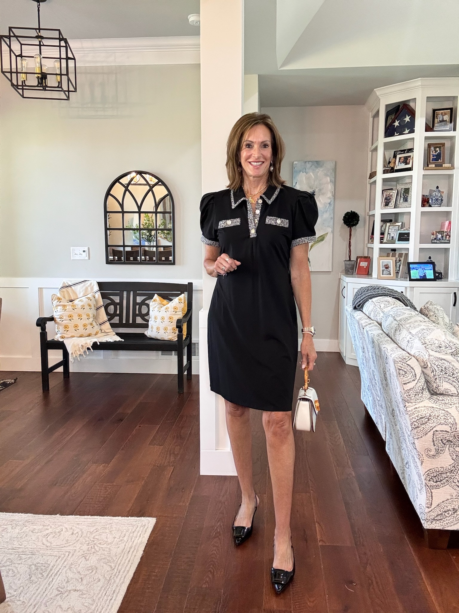 Tweed trim black dress - medium

#LTKSaleAlert #LTKMidsize #LTKWorkwear