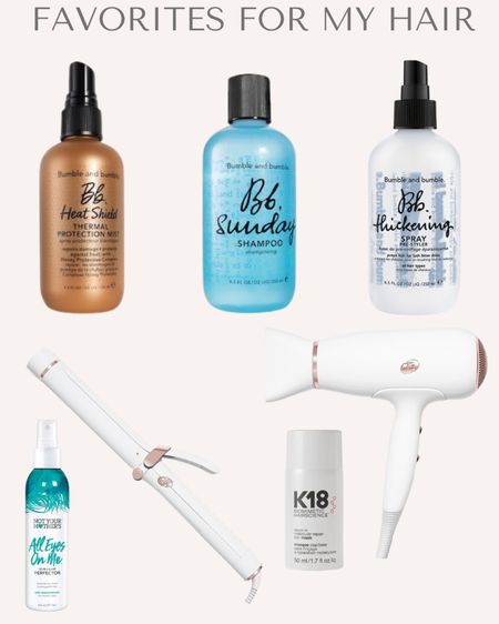 These are all of my current favorites for my hair!  I have fine, mid-length hair and love all of these products!!

#LTKbeauty #LTKsalealert #LTKFind