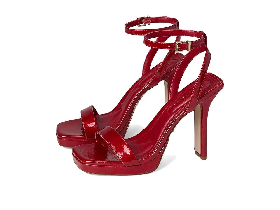 Jessica Simpson Adonia Women's Shoes Red Muse : 9.5 M, Faux Leather | Zappos