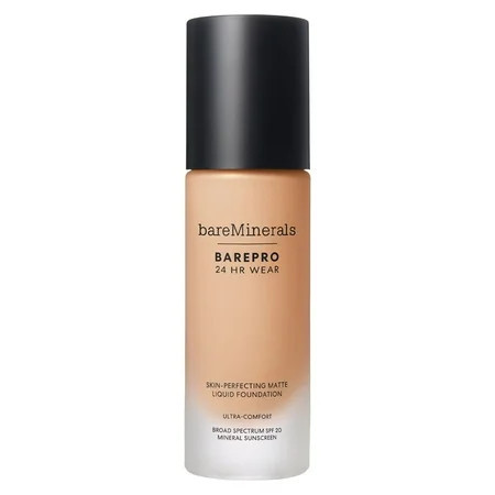 Barepro 24Hr Wear Skin-Perfecting Matte Liquid Foundation Mineral SPF 20 PA Plus - 10W Fair | Walmart (US)