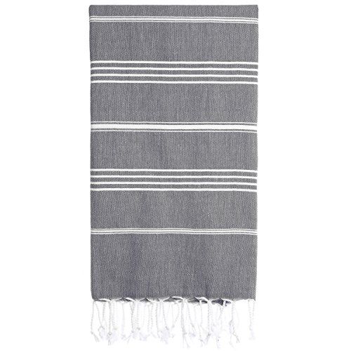 Cacala Turkish Beach Bath Towels Extra Large Blanket Peshtemal Highly Absorbent Quick and Easy Dry S | Amazon (US)