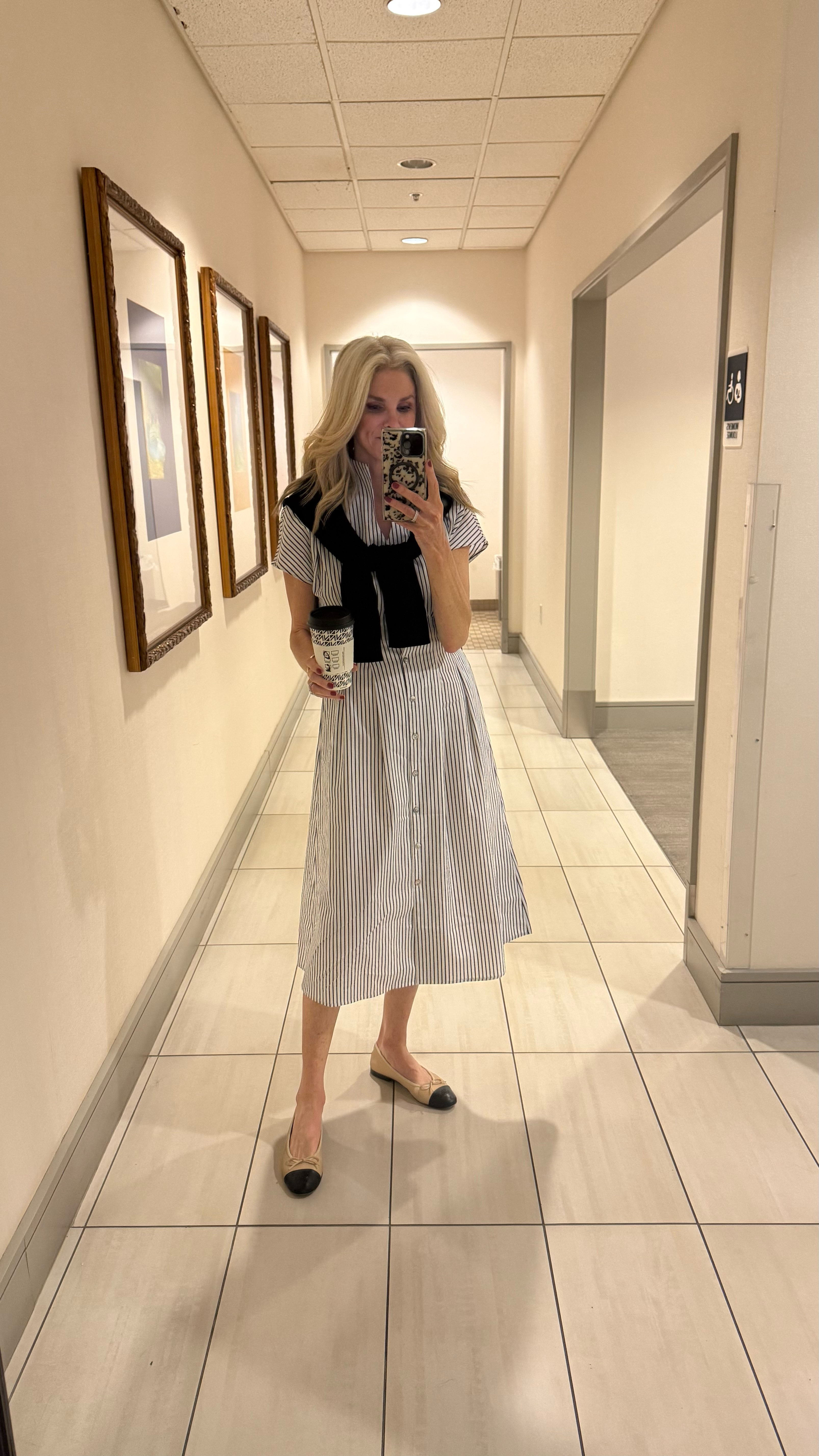 The perfect black & white pinstripe shirtdress! Wearing size XS (brand runs large). I’m typically a size 4. 


#LTKWatchNow #LTKOver40 #LTKStyleTip