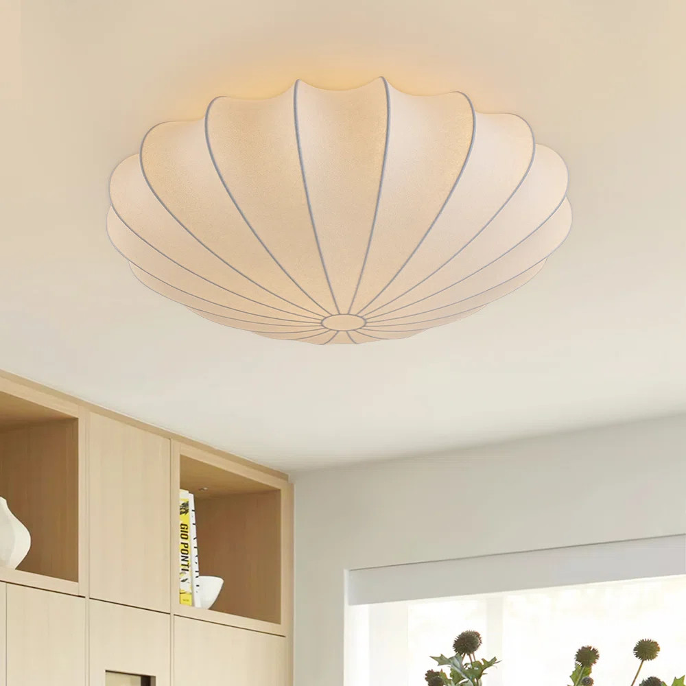 Jessa Silk Flush Mount | Joss & Main