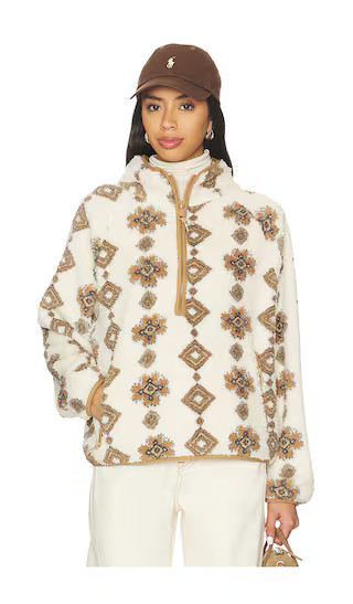 Harlow Fleece Pullover in Abstract | Revolve Clothing (Global)