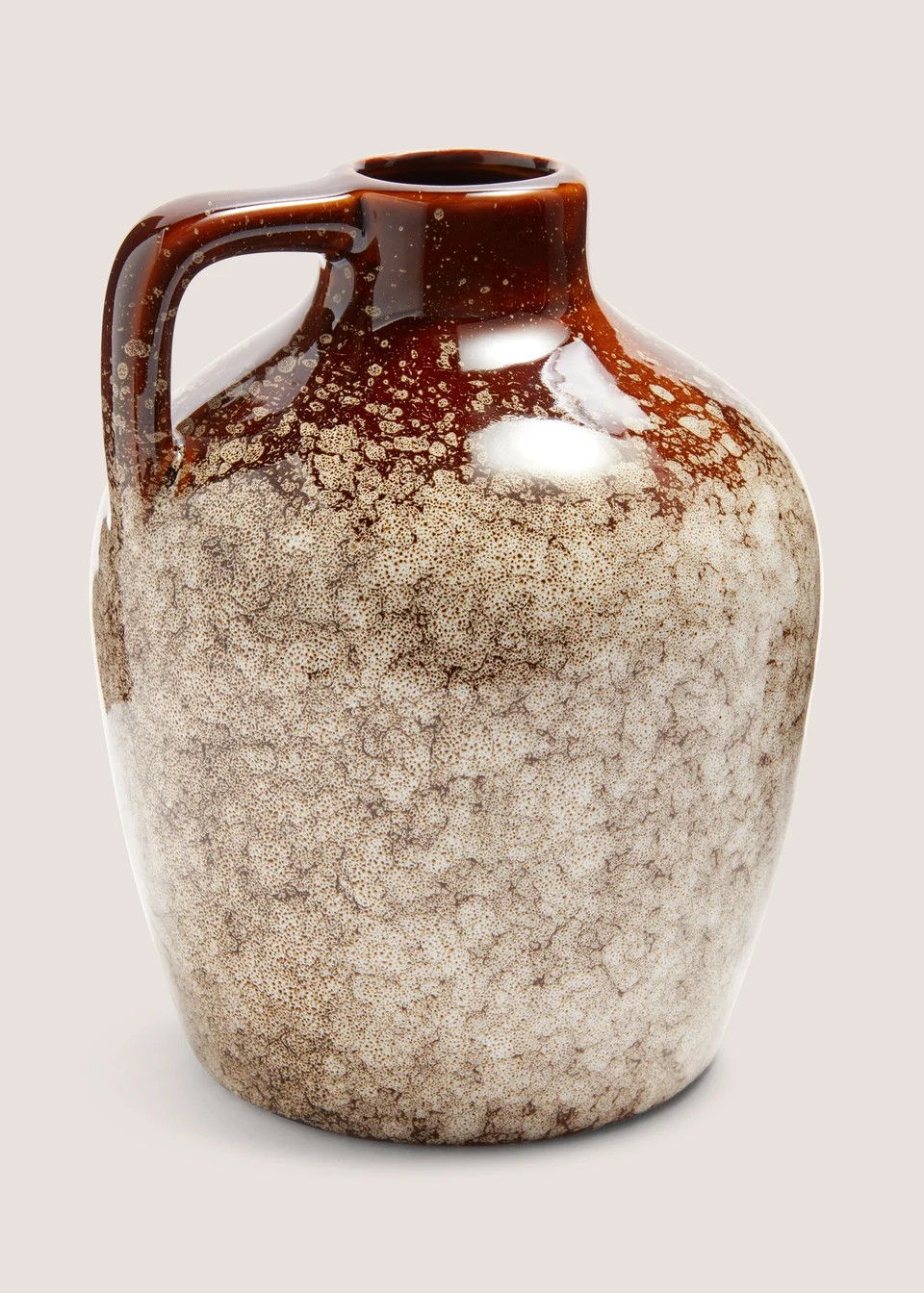 Gold Casa Speckled Vase (16cm x 13cm x 13cm) | Matalan (UK)