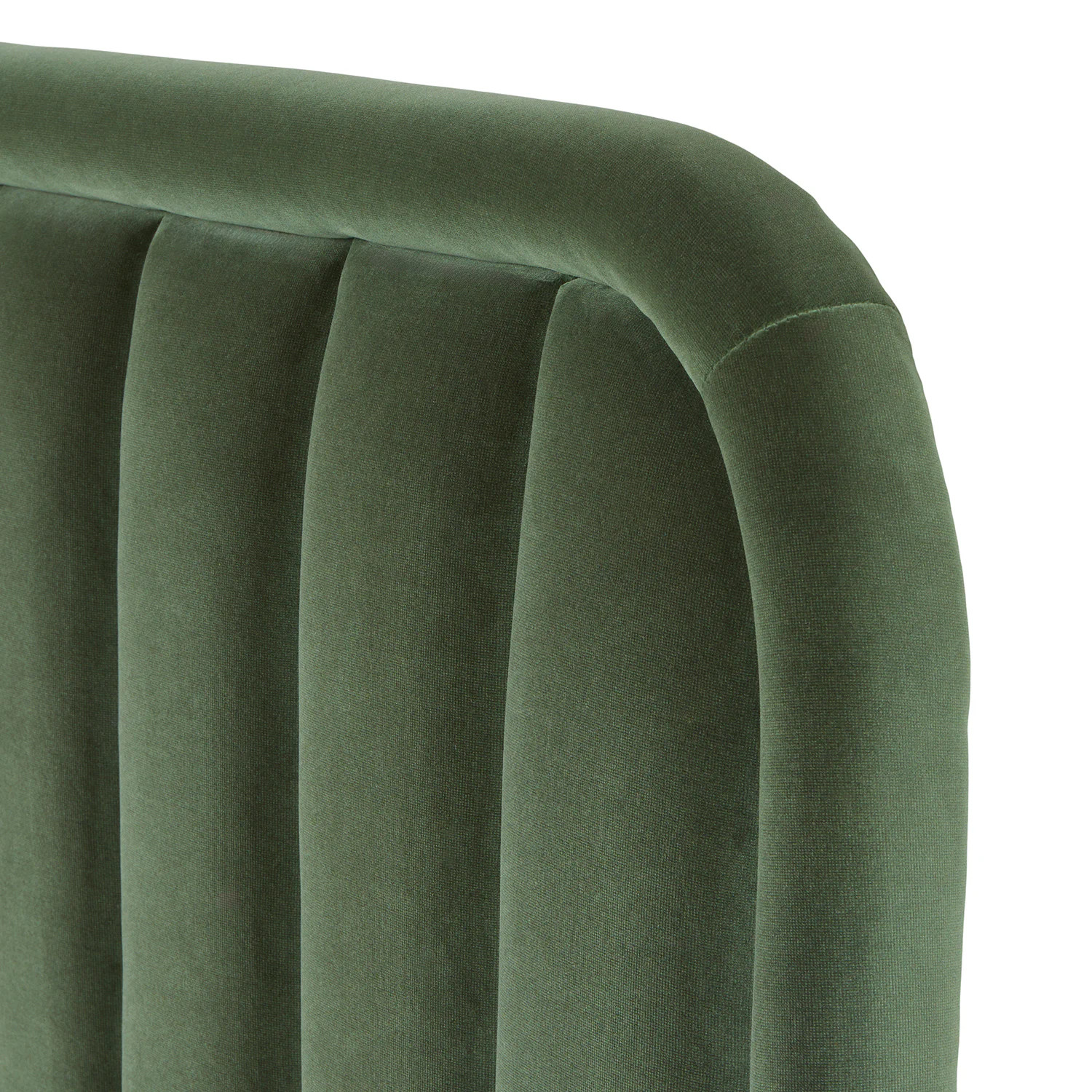 Rolph King Velvet Headboard - Plush Pacific Green | Article