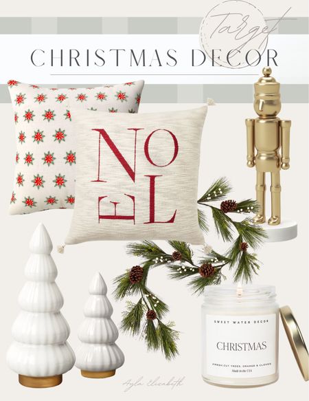 Christmas home decor from target! #christmas #christmasdecor #homedecor 

#LTKSeasonal #LTKGiftGuide #LTKHoliday