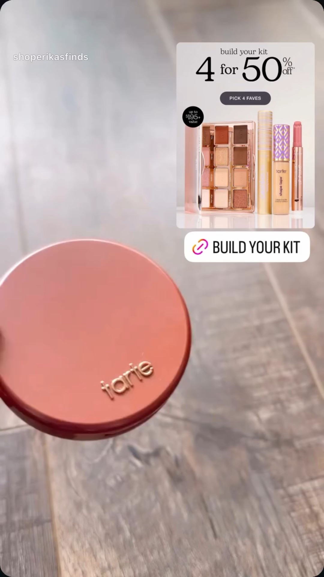 Tarte makeup sale happening now! ✨
