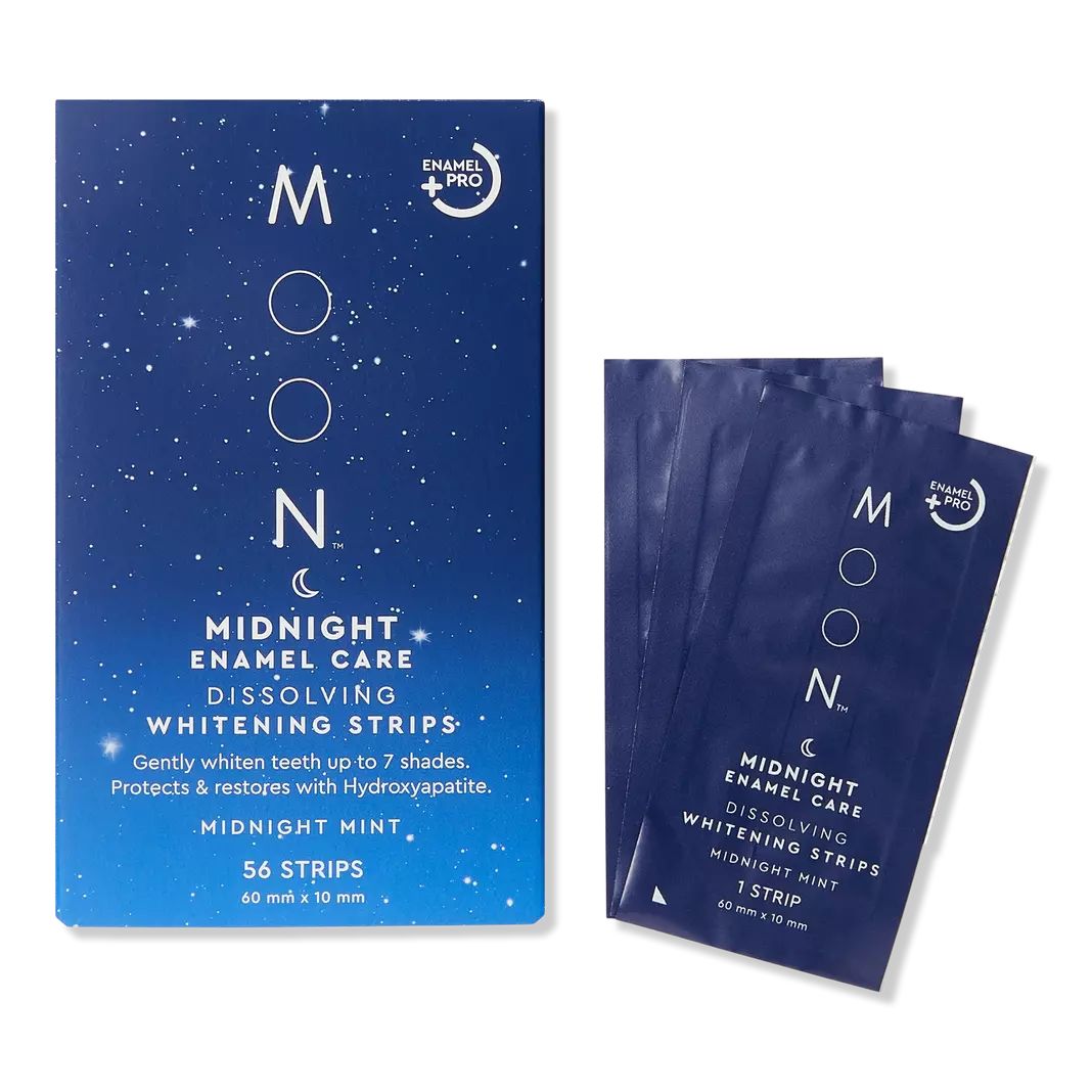 MoonMidnight Enamel Care Whitening Strips | Ulta