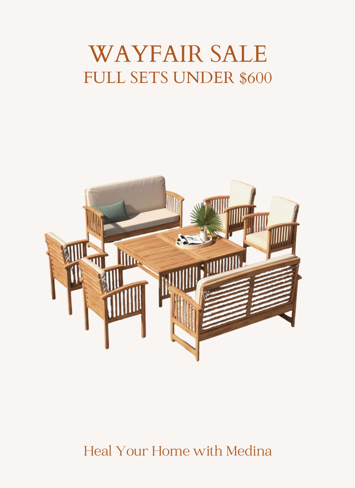 Patio set's for outdoor living on sale! 

 #LTKSeasonal #LTKHome #LTKSaleAlert