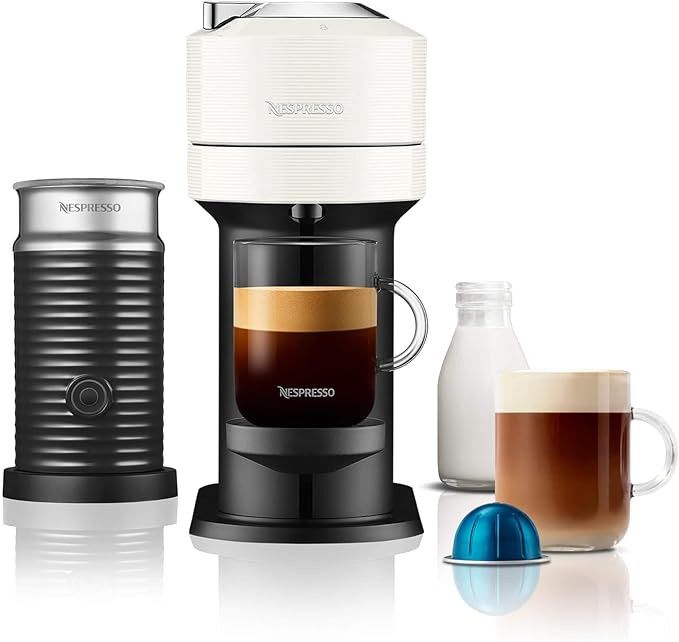 Nespresso Vertuo Next Coffee Machine by De'Longhi with Aeroccino Milk Frother, Over 30 Varieties ... | Amazon (UK)