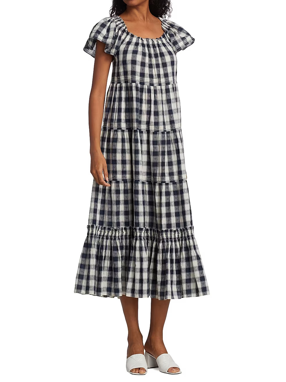The Nightingale Gingham Dress | Saks Fifth Avenue