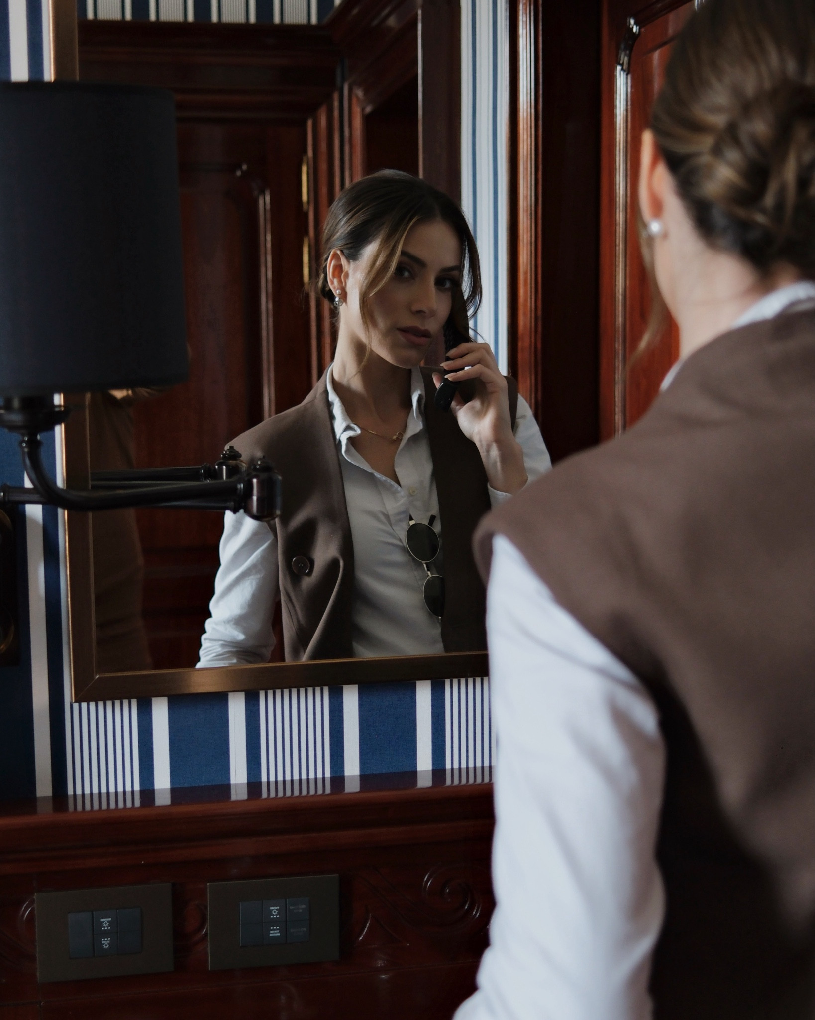 I think a button down shirt and a vest makes anyone look elegant INSTANTLY 🥹 check these below!

#LTKFindsUnder100 #LTKStyleTip #LTKWorkwear