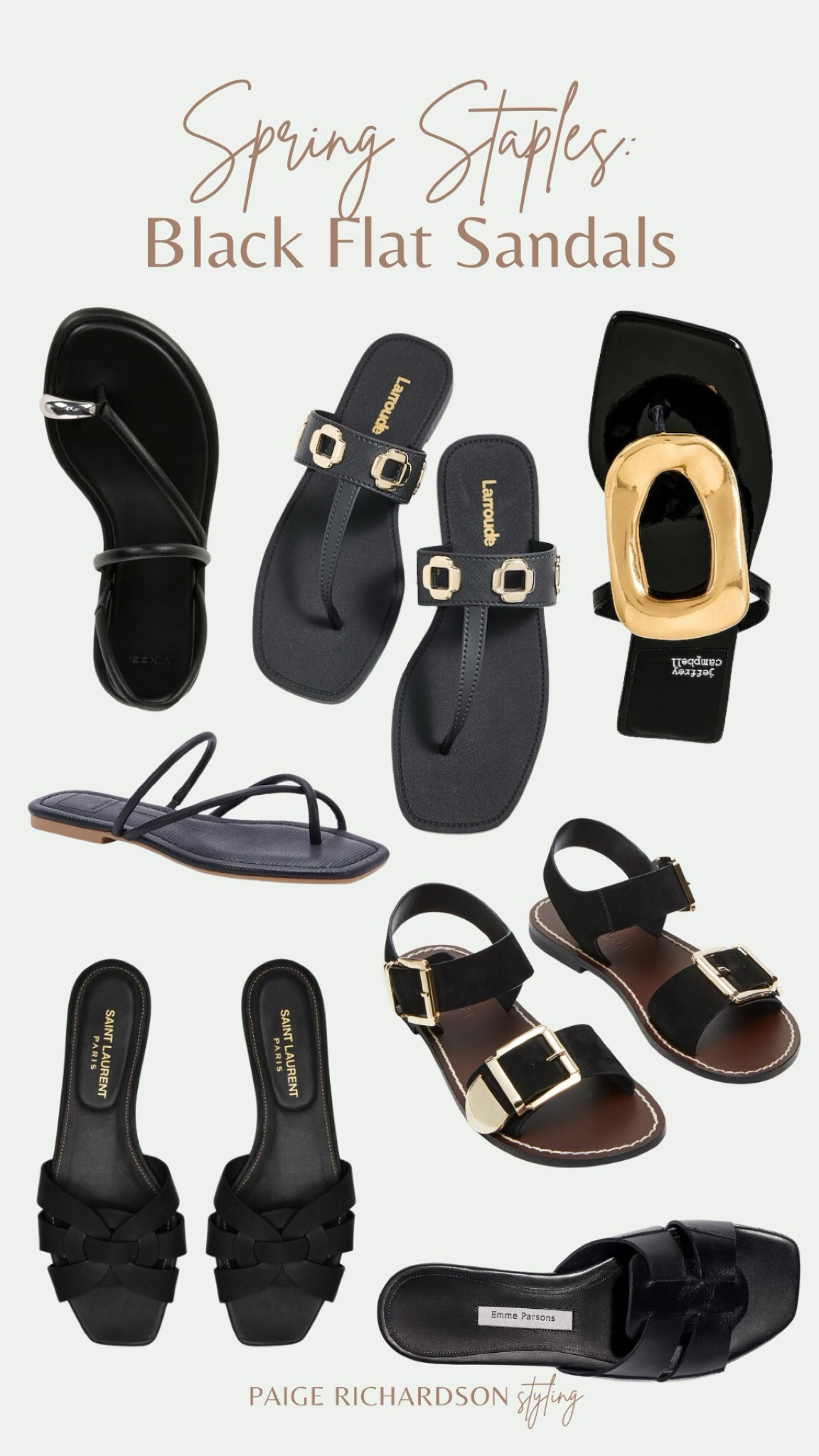 Staple #2: a black sandal 


#LTKshoecrush #LTKstyletip