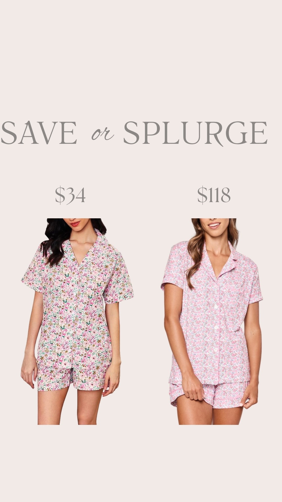 Save vs splurge pajamas

#LTKSeasonal #LTKootd #LTKOver40