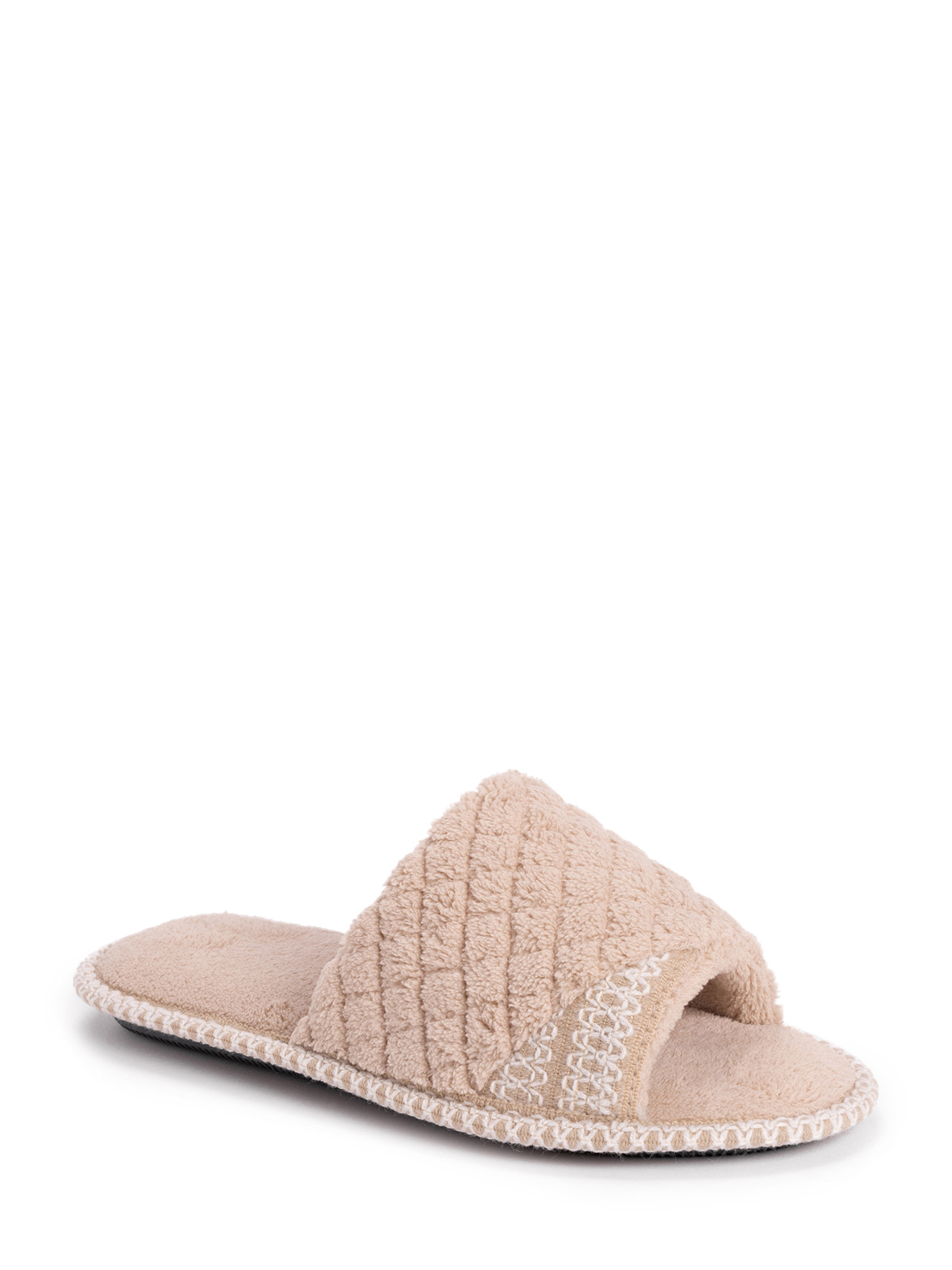MUK LUKS Women's Sally Open Toe Scuff Slipper | Walmart (US)