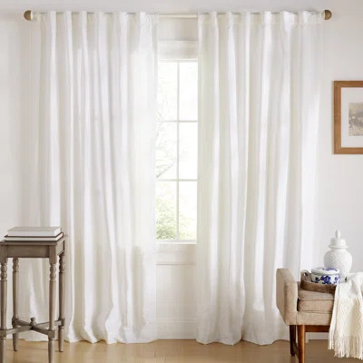 Lauren Ralph Lauren Jenkins Back Tab/Rod Pocket Light Filtering Curtain Panel | Wayfair North America