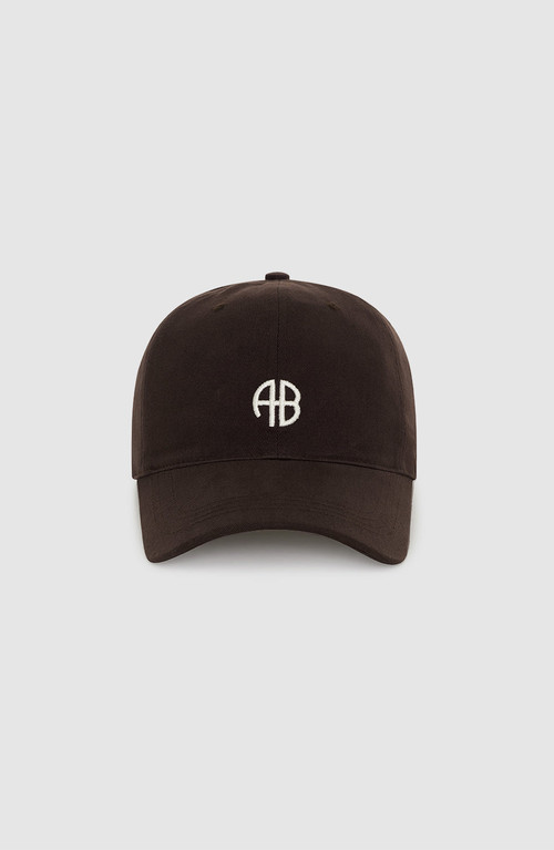 ANINE BING Jeremy Baseball Cap in Ab /Deep Brown at Nordstrom | Nordstrom