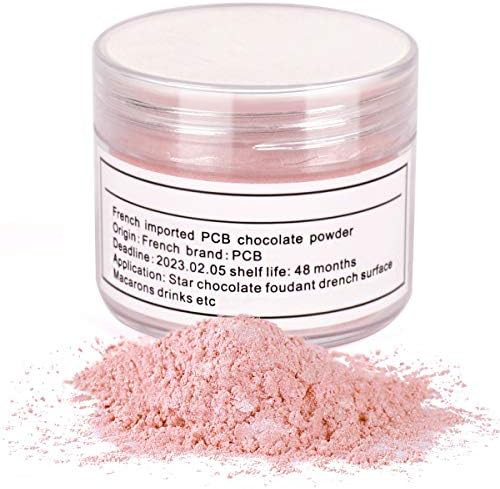 HomeHere Gold Luster Dust Edible Cake Gold Dust (7g) (Pink) | Amazon (US)