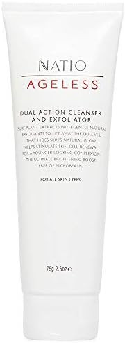 Natio Ageless Dual Action Cleanser and Exfoliator 75g | Amazon (UK)