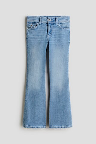 H & M - Flared Leg Low Jeans - Blue | H&M (UK, MY, IN, SG, PH, TW, HK)