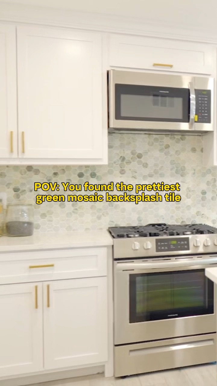 Get ready to bring a touch of nature indoors!  This stunning Icelandic Green Hexagon Mosaic Tile is a game-changer for any space. Inspired by the serene beauty of the natural world, this calming green hue is paired with classic yet modern geometric shapes to create a truly unique design.
Whether you're looking to add a pop of color to your kitchen backsplash or create a statement piece in your shower, this versatile tile is sure to impress. The polished finish adds a touch of luxury, making it perfect for both commercial and residential applications.

Follow us for more:
Inspiration 💫
Links to favorite materials 💚
Before & Afters 👏🏻
Shop & get inspired 👇🏻


#EverSanCooperDesign #designproject #homedesign #homedecor #interiordesign #InteriorDesignSolutions #DesigningASpace #FunctionOverForm #HomeRenovation  #BathroomRenovation #HomeMakeover  #RenovationInspiration 
#MosaicTile #GreenDesign #NatureInspired #HomeDecor #KitchenGoals



#LTKSaleAlert #LTKHome #LTKVideo