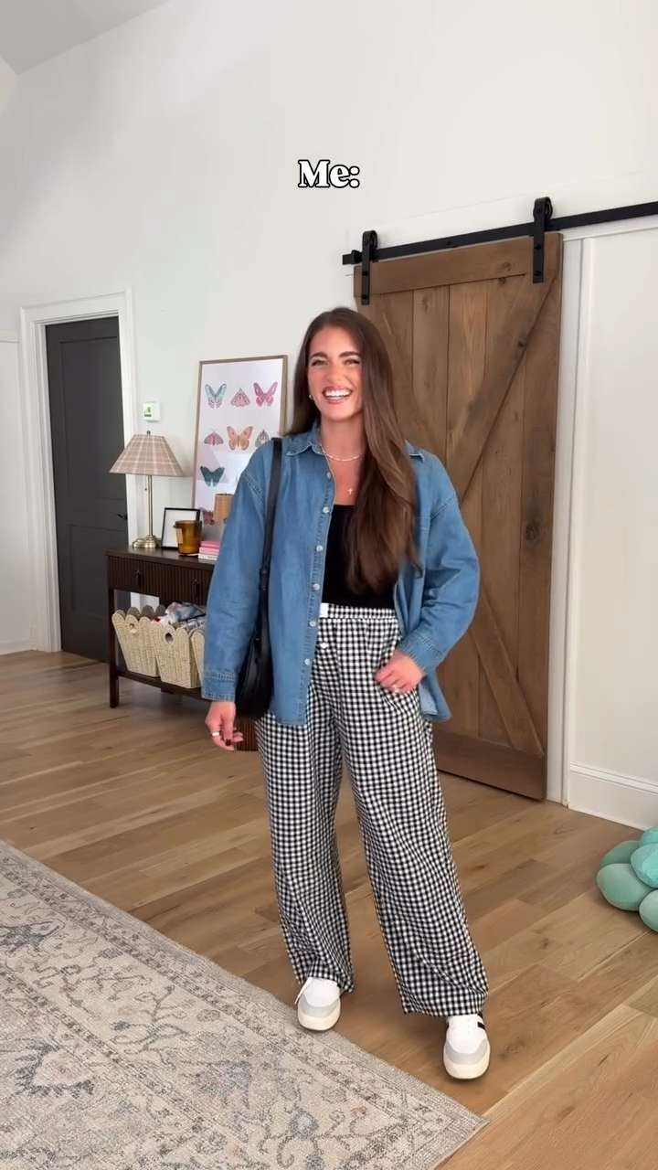 Denim shirt & black tank are TTS - M, jeans are TTS - 29 in the shade *dark blue*, white jeans are TTS - 29 in *soft clean white*, black jeans are TTS - 29 in *black rinse* Sized up to the L in the basic tanks (white, cream, & black), comfy t shirt b 

 #LTKootd #LTKSaleAlert #LTKStyleTip