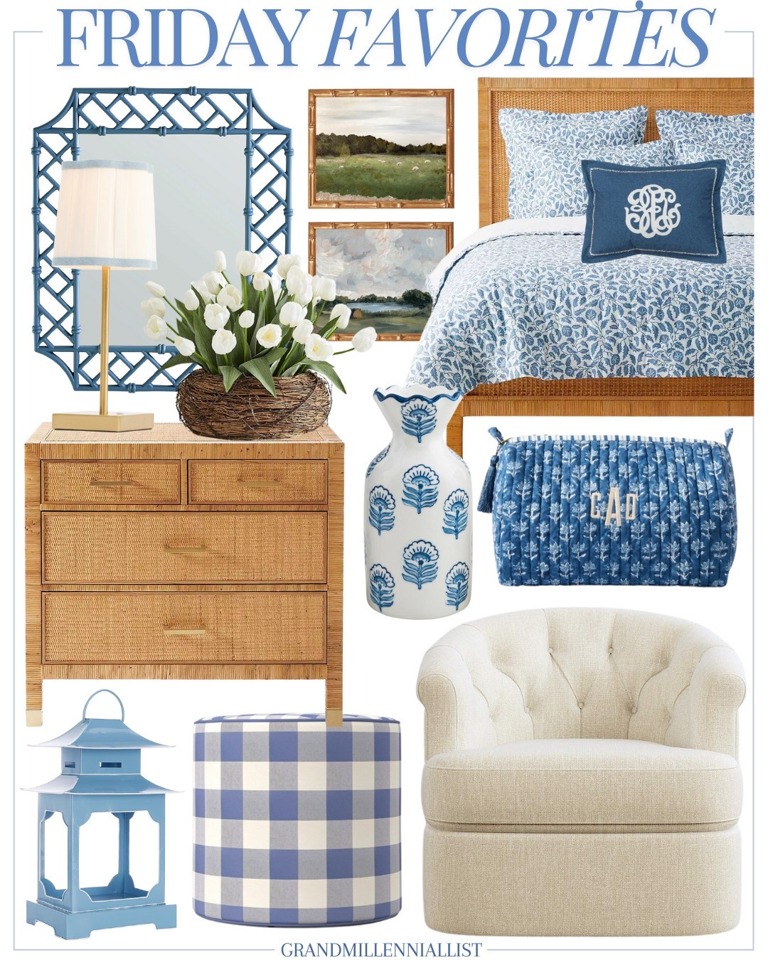 Friday Favorites 

Home decor Grandmillennial coastal home 

#LTKStyleTip #LTKHome #LTKSeasonal