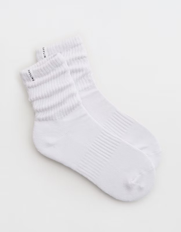 OFFLINE By Aerie Short Scrunch Socks | Aerie