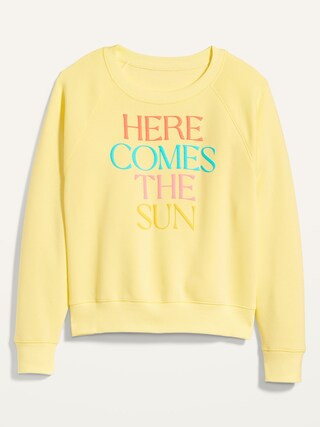 Vintage Crew-Neck Sweatshirt for Women | Old Navy (CA)