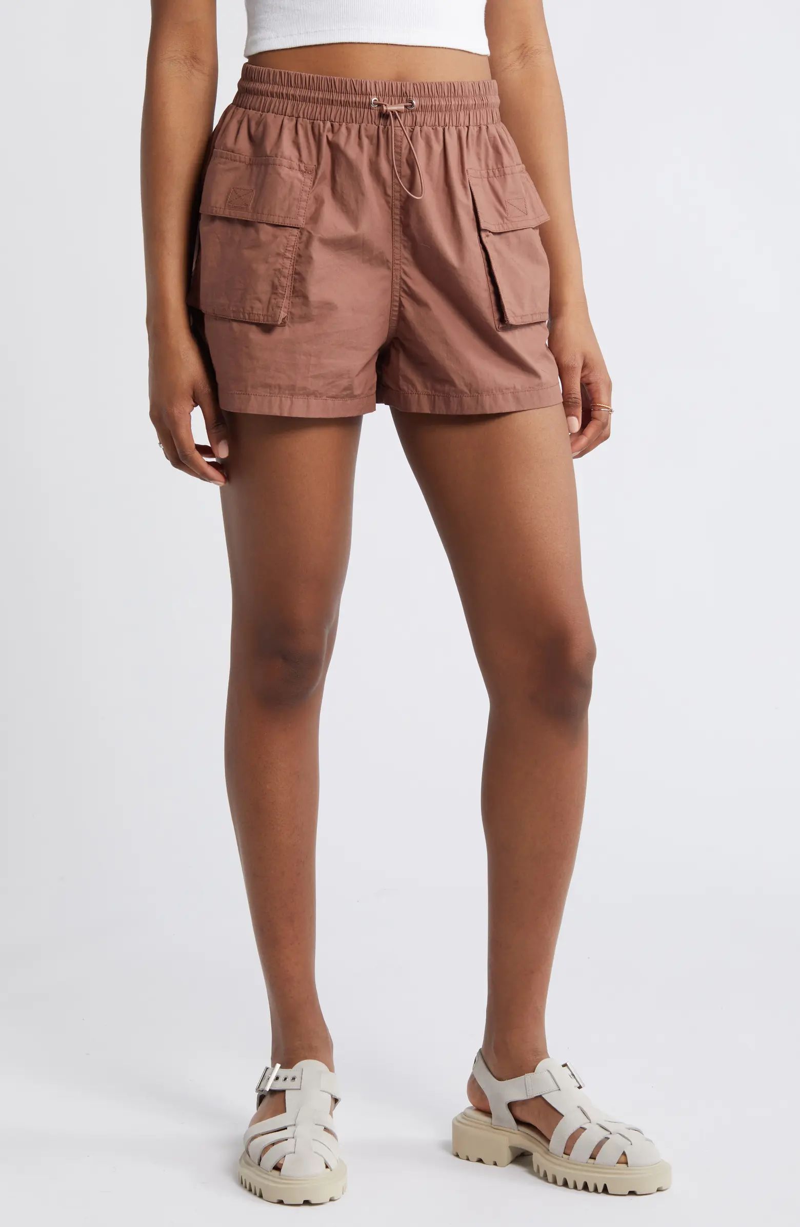 Cotton Poplin Cargo Shorts | Nordstrom