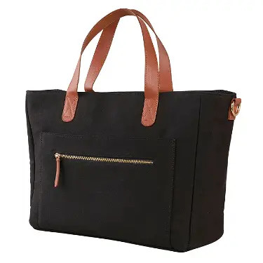 Black Canvas Work Bag | Erin Condren | Erin Condren