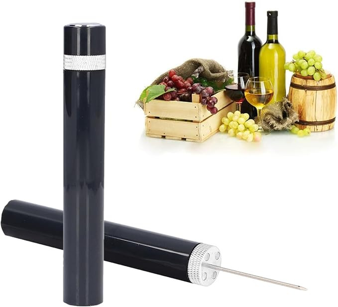 Needle Type Wine Bottle Opener, Easy Cork Remover Corkscrew, Travel Portable Pocket Air Pressure ... | Amazon (US)