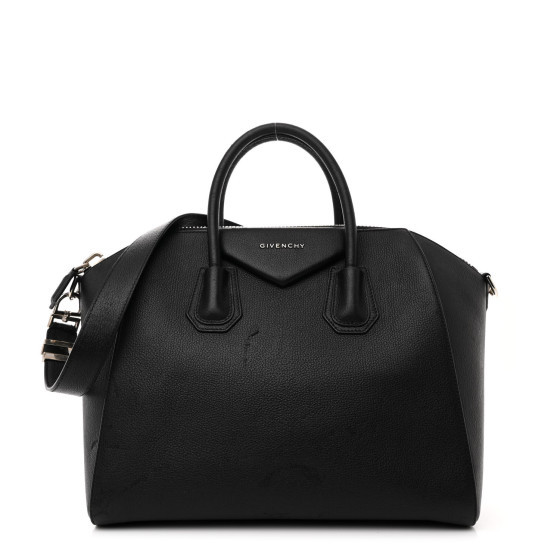 Sugar Goatskin Medium Antigona Black | FASHIONPHILE (US)