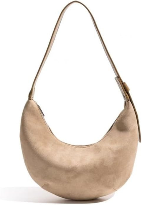 Suede Tote Bag for Women Vintage Purse Shoulder Bag Adjustable Handbags Office Work Bags | Amazon (US)
