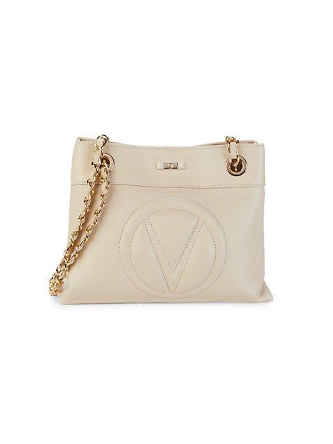 Rita Leather Logo Shoulder Bag | Saks Fifth Avenue OFF 5TH (Pmt risk)