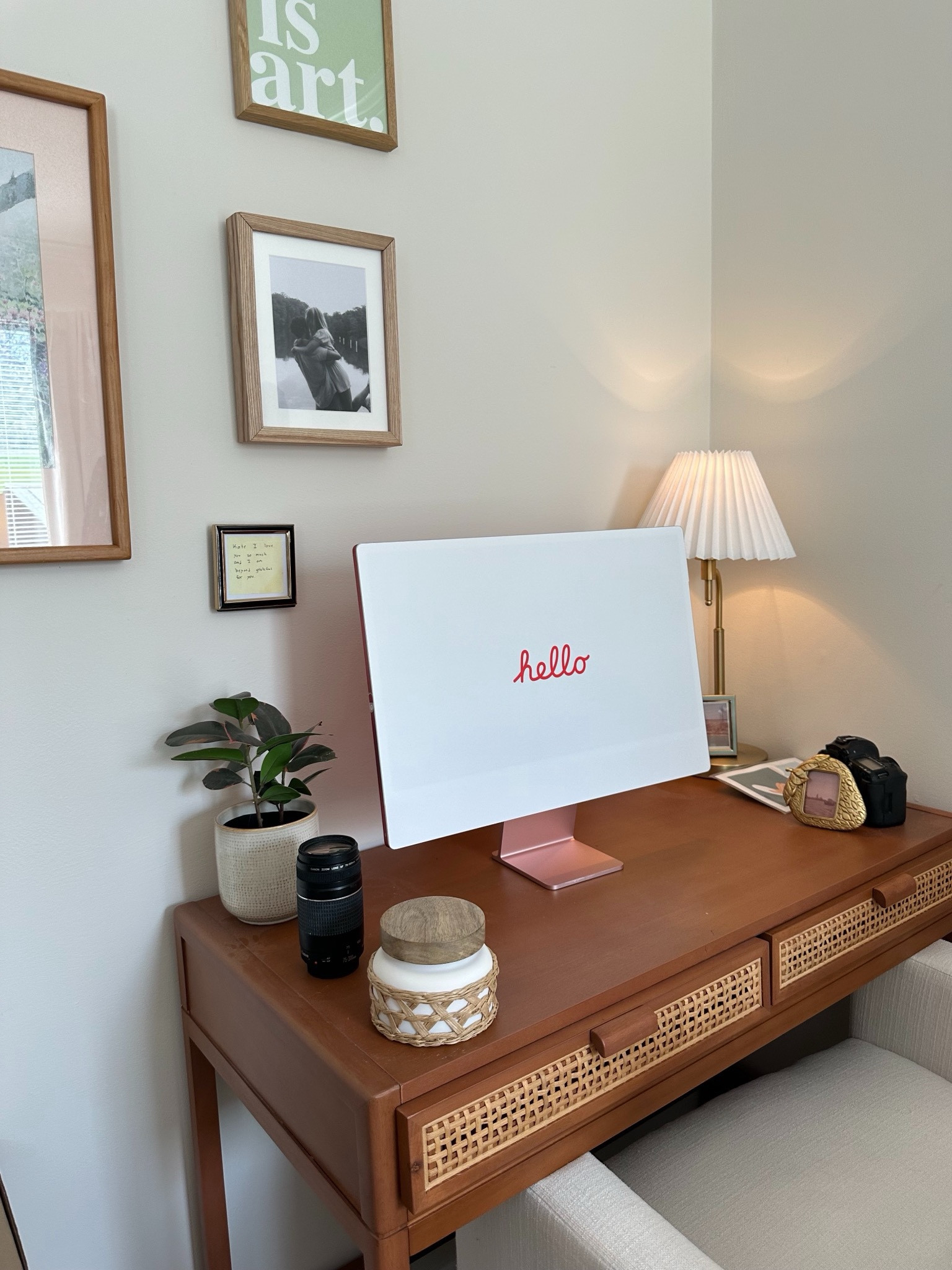 office set up!
