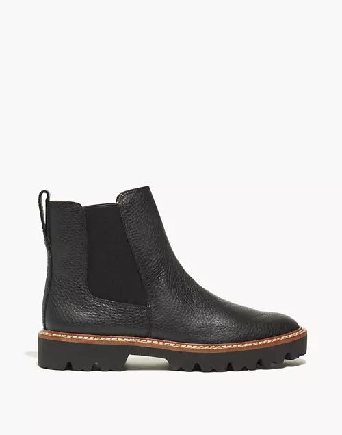 The Citywalk Lugsole Chelsea Boot in Leather | Madewell